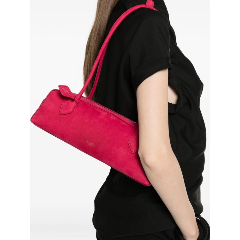 Alaïa Pink Shoulder Bags Women - Picture 4 of 5